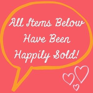 🤗🤗 Sold Items 🤗🤗